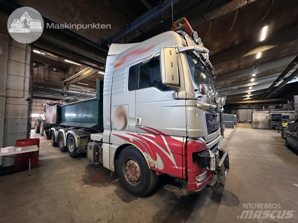 MAN TGX 35.540 Vinçli kamyonlar
