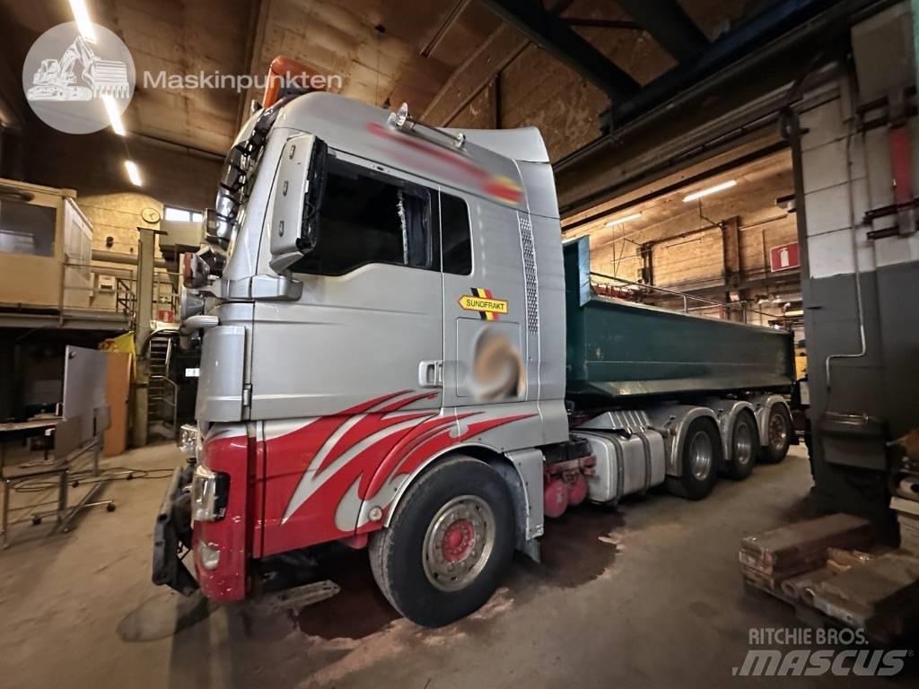 MAN TGX 35.540 Vinçli kamyonlar