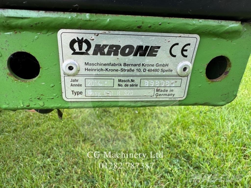 Krone R320 Asılı ve çekilir biçme makineleri
