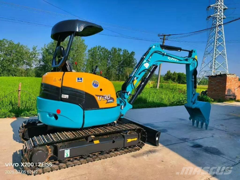 Kubota U 30 Mini ekskavatörler, 7 tona dek