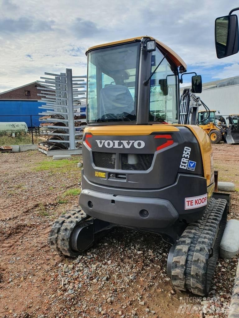 Volvo ECR 35 D Mini ekskavatörler, 7 tona dek
