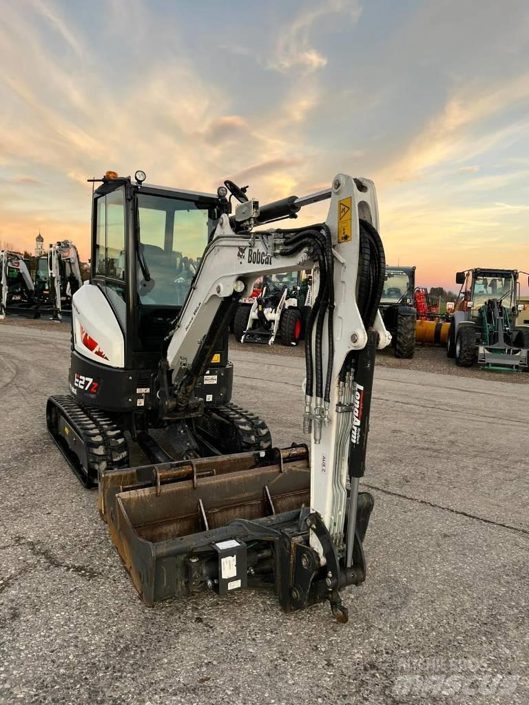 Bobcat E 27 Z Mini ekskavatörler, 7 tona dek