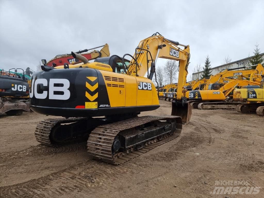 JCB JS 210 LC Paletli ekskavatörler