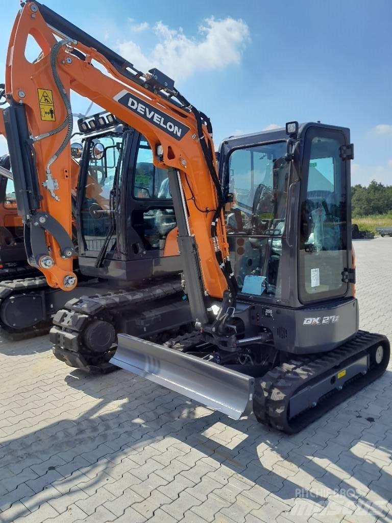 Doosan DX 27 Z-7 Mini ekskavatörler, 7 tona dek