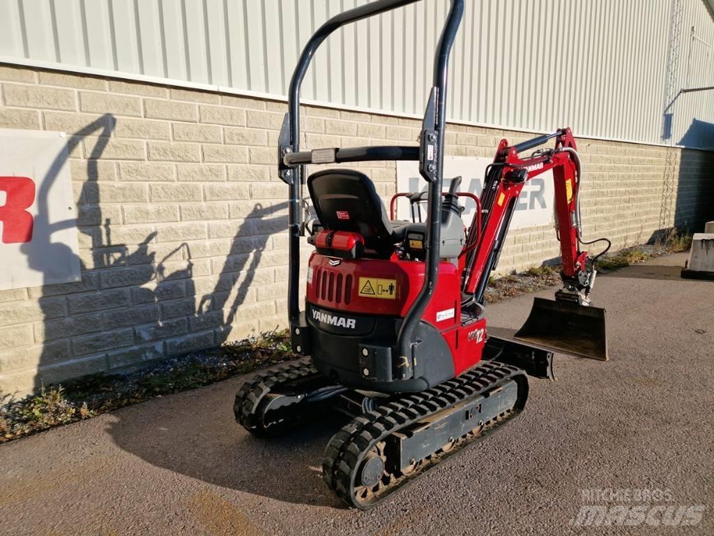 Yanmar Vio 12 Mini ekskavatörler, 7 tona dek