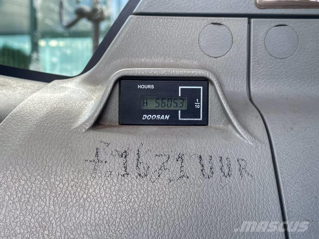 Doosan DX 140 W-3 Lastik tekerli ekskavatörler