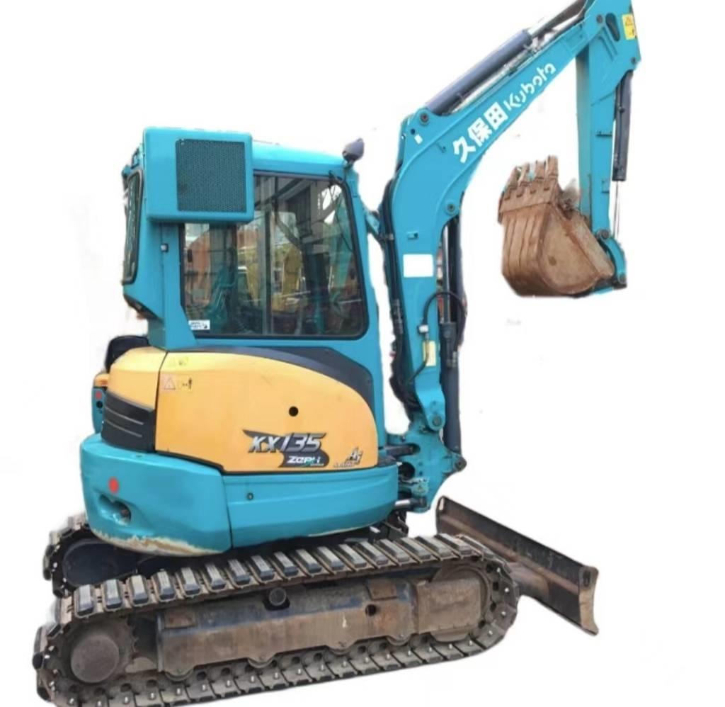 Kubota KX135 Mini ekskavatörler, 7 tona dek