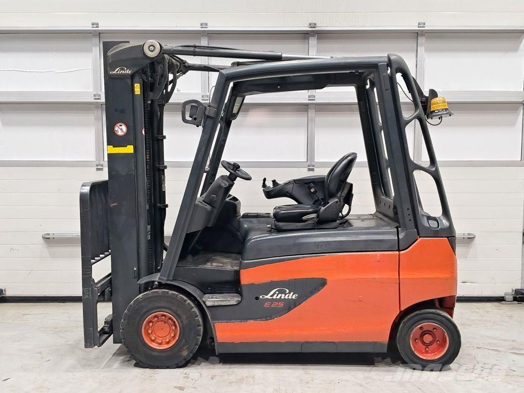 Linde E25L-01 Elektrikli forkliftler