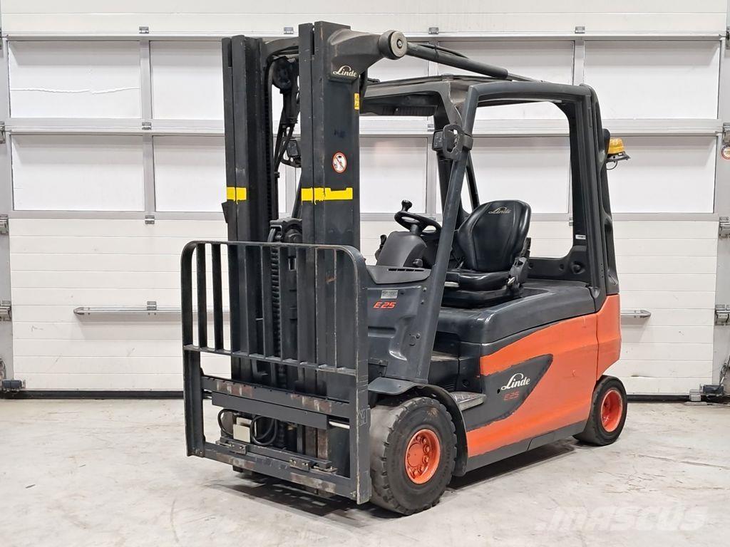 Linde E25L-01 Elektrikli forkliftler