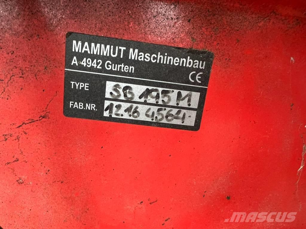 Mammut SB195M Silo bosaltma ekipmanlari