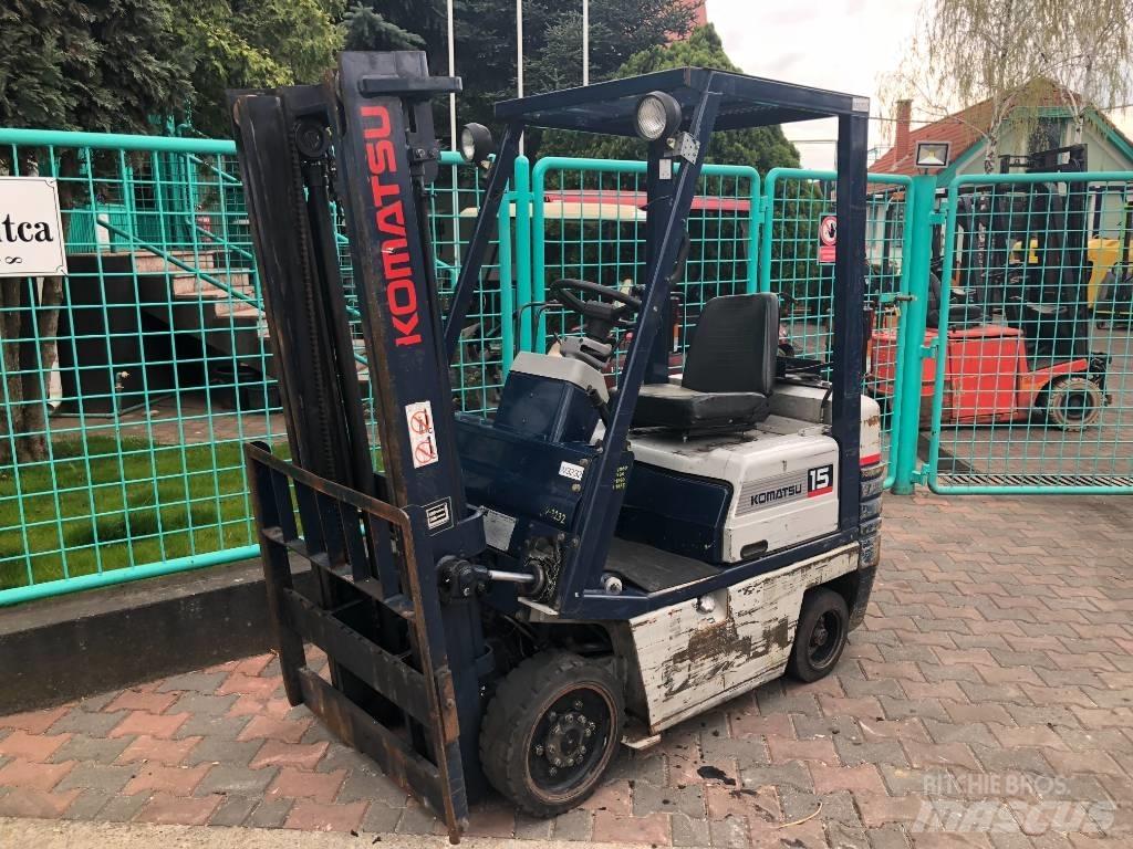 Komatsu FG15S-15 LPG'li forkliftler