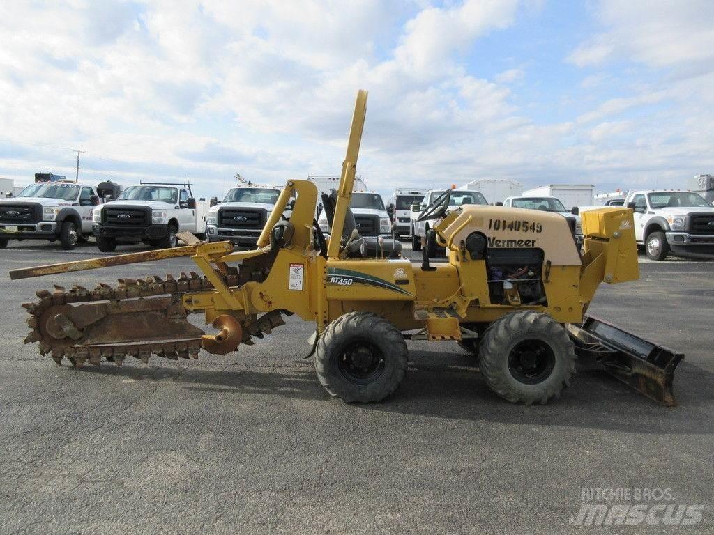 Vermeer RT450 Kanal kazma makinasi
