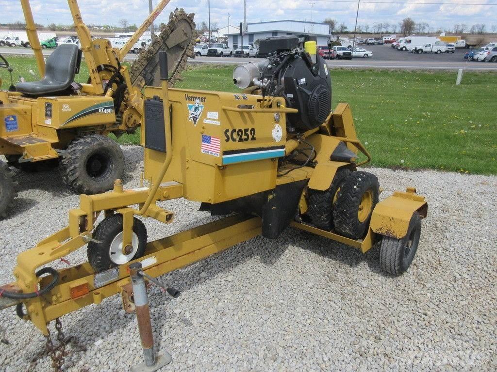 Vermeer SC252 Kütük öğütücüler