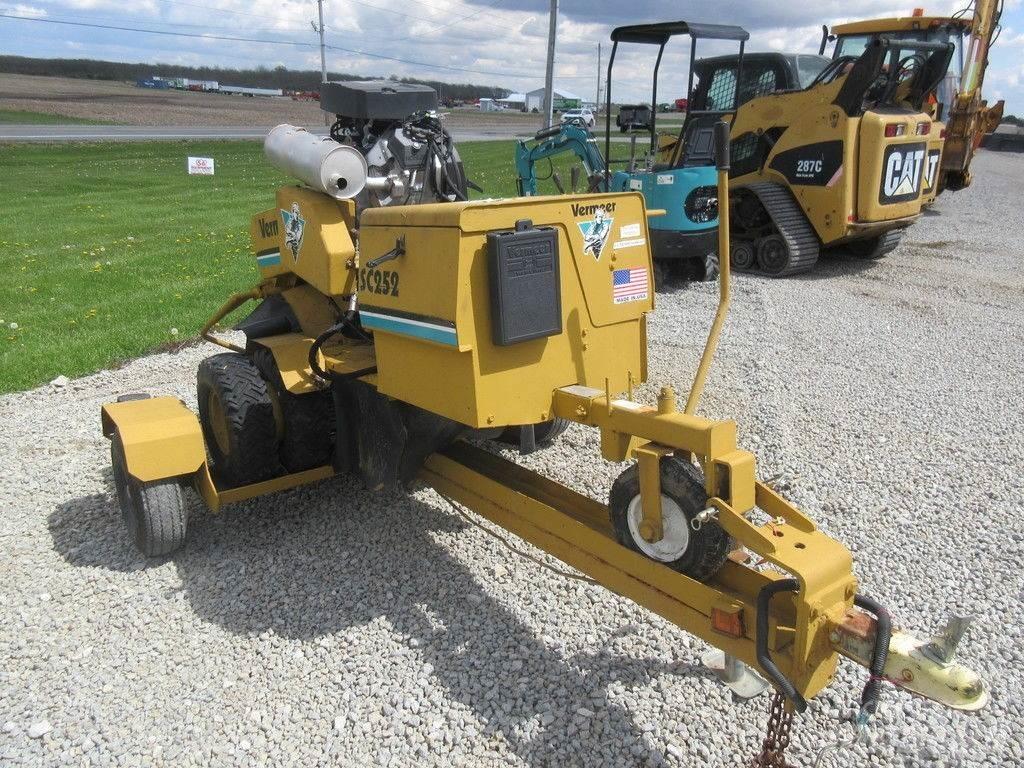 Vermeer SC252 Kütük öğütücüler