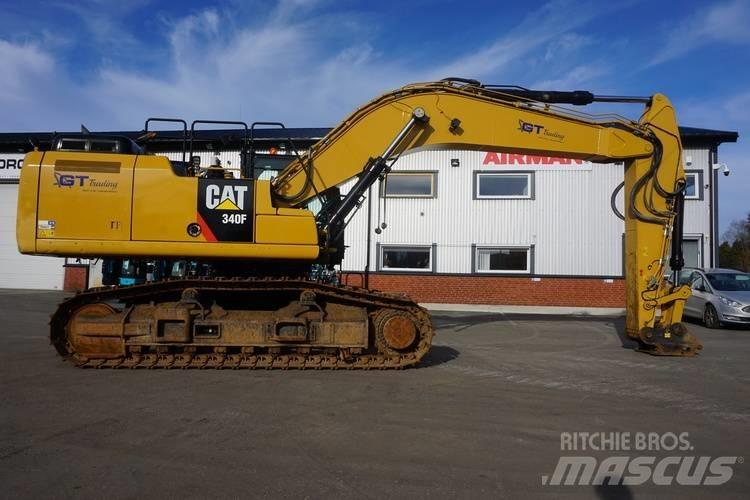 CAT 340F Paletli ekskavatörler