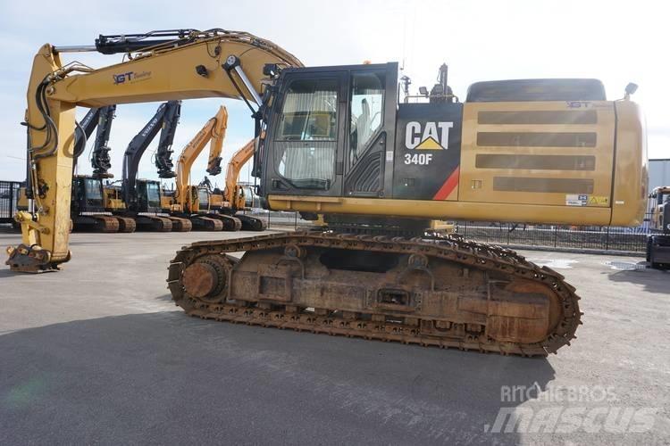 CAT 340F Paletli ekskavatörler