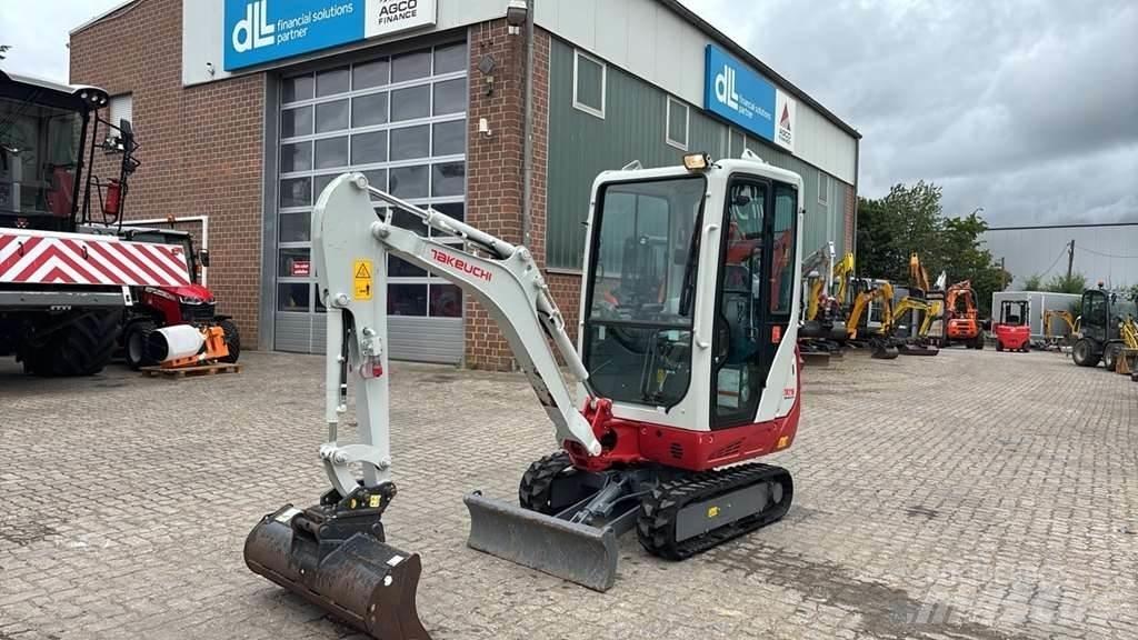 Takeuchi TB216 A Mini ekskavatörler, 7 tona dek