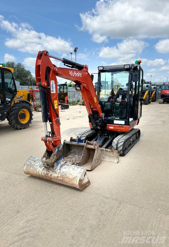 Kubota KX 027-4 Mini ekskavatörler, 7 tona dek