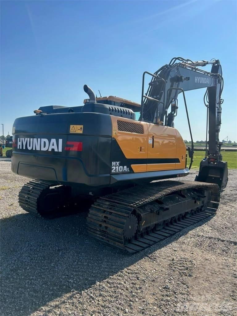 Hyundai HX210 Paletli ekskavatörler