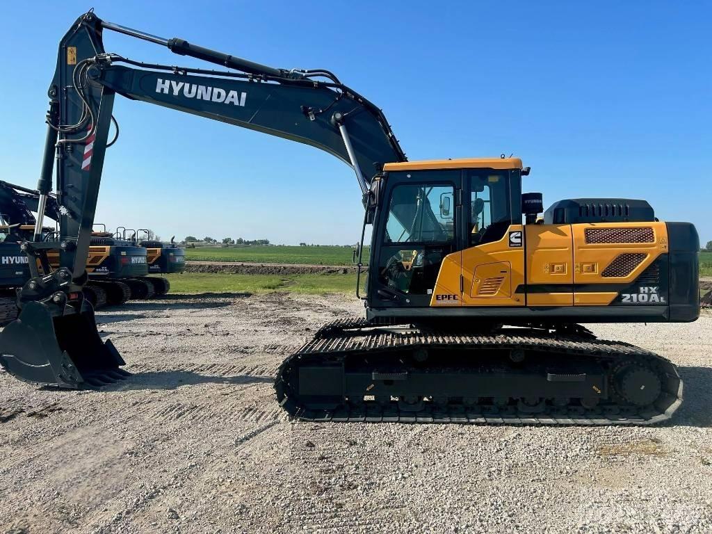 Hyundai HX210 Paletli ekskavatörler