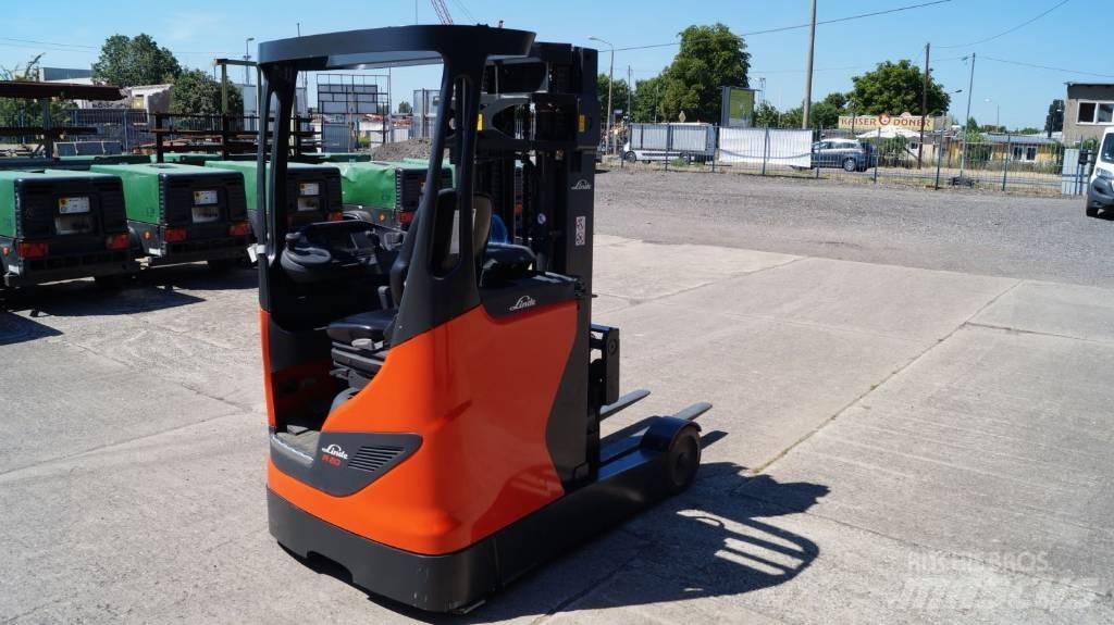 Linde R 20 N Reach truck - depo içi istif araçları