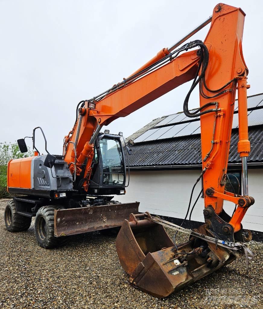 Hitachi ZX 140 W-3 Lastik tekerli ekskavatörler