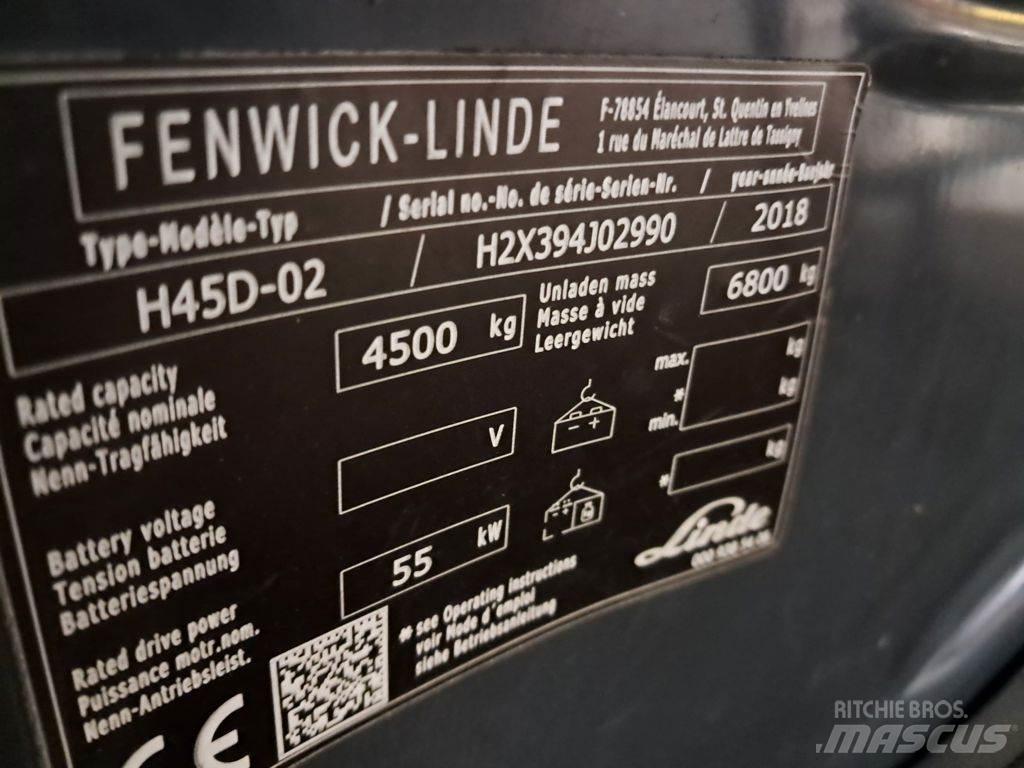 Linde H45D-02 Dizel forkliftler