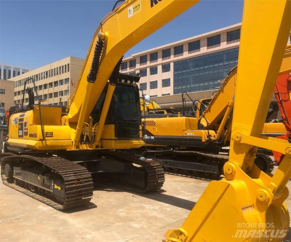 Komatsu PC200 Paletli ekskavatörler