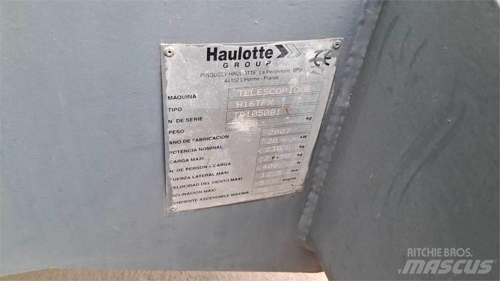 Haulotte H16TPX Teleskopik personel platformları