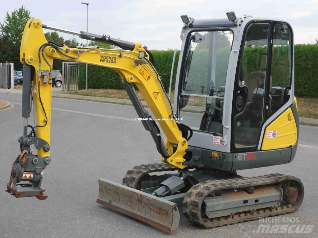 Wacker Neuson ET 24 Mini ekskavatörler, 7 tona dek