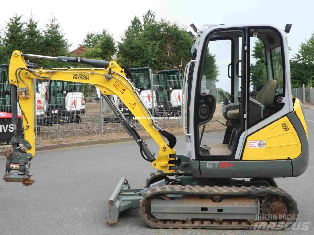 Wacker Neuson ET 24 Mini ekskavatörler, 7 tona dek