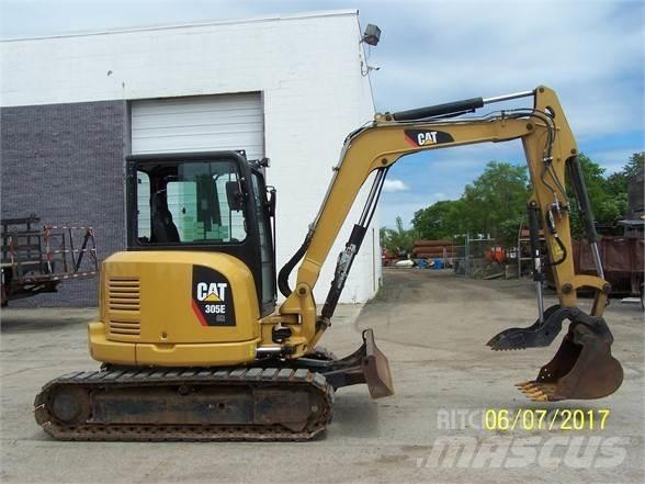 CAT 305E CR Mini ekskavatörler, 7 tona dek