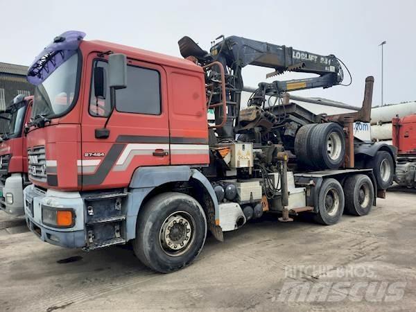 MAN 27.464 6X4 Tomruk kamyonlari