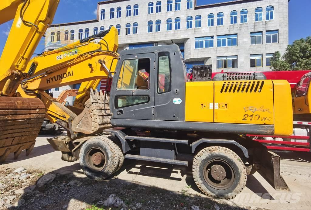 Hyundai Robex 210w-7 Lastik tekerli ekskavatörler