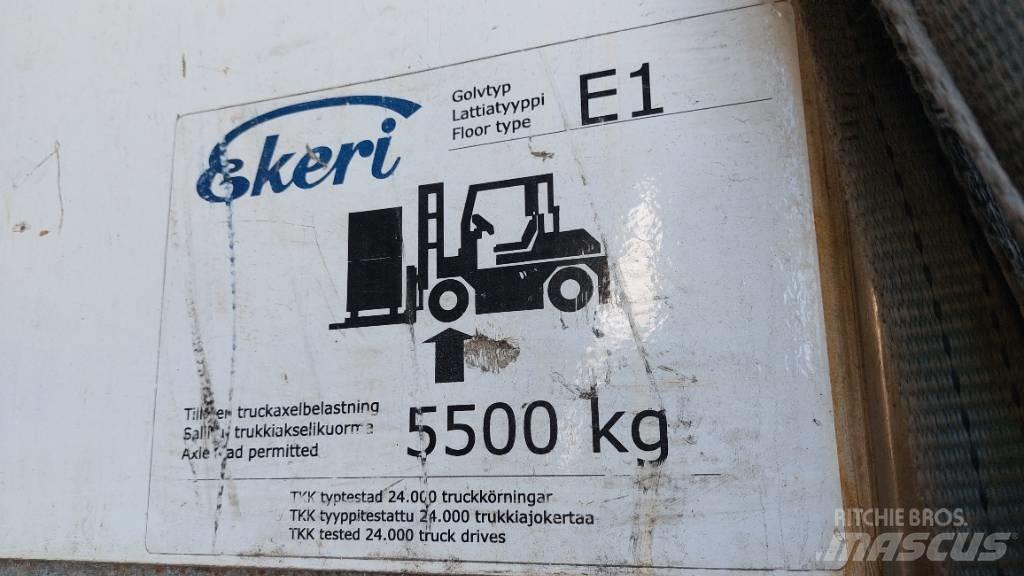 Ekeri T3-A Kapali kasa yari römorklar