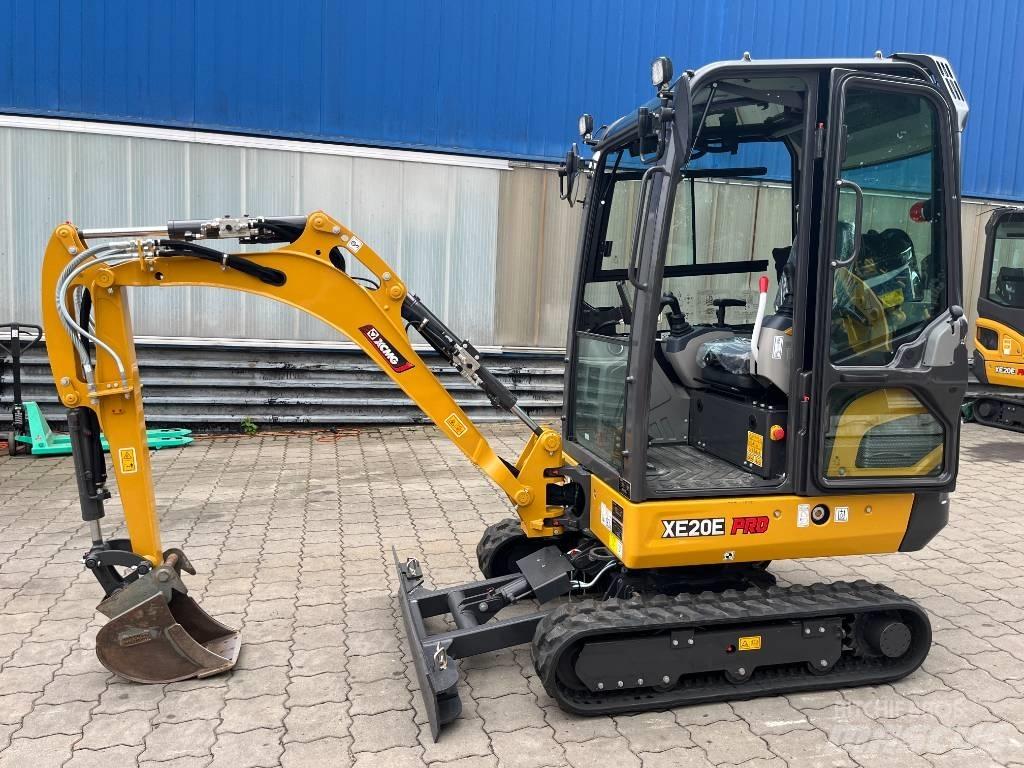 XCMG XE20 E PRO Mini ekskavatörler, 7 tona dek