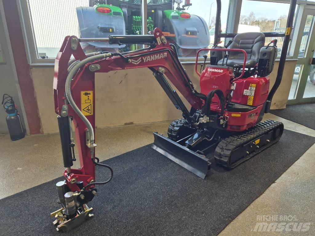 Yanmar VIO12 GRÄVARE Mini ekskavatörler, 7 tona dek