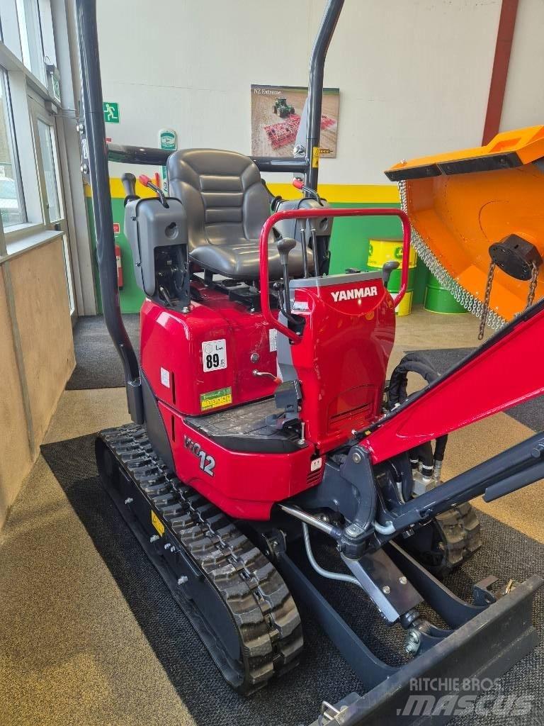 Yanmar VIO12 GRÄVARE Mini ekskavatörler, 7 tona dek