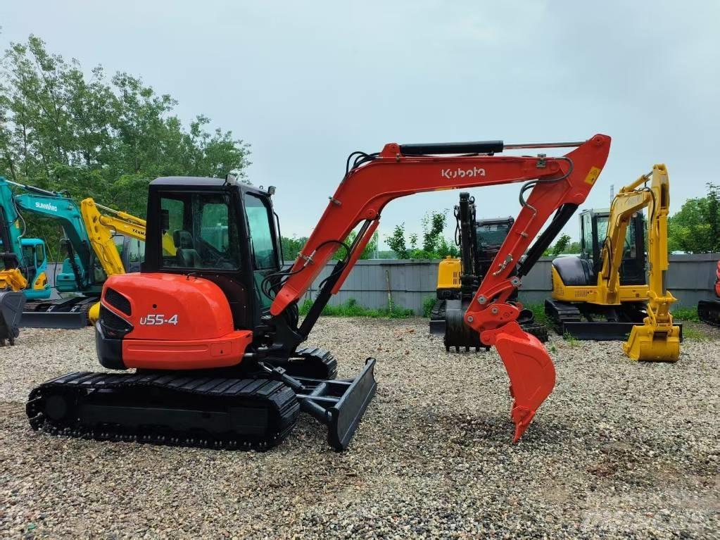 Kubota U 55-4 Mini ekskavatörler, 7 tona dek