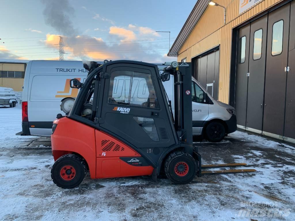 Linde H25T-02 LPG'li forkliftler