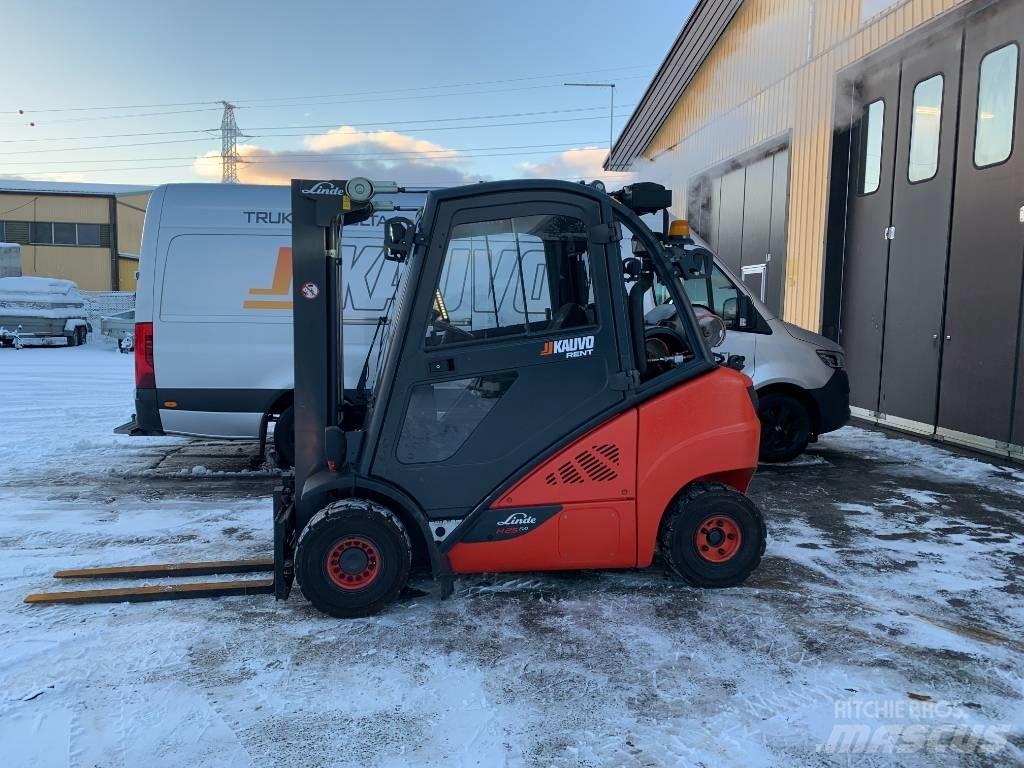 Linde H25T-02 LPG'li forkliftler