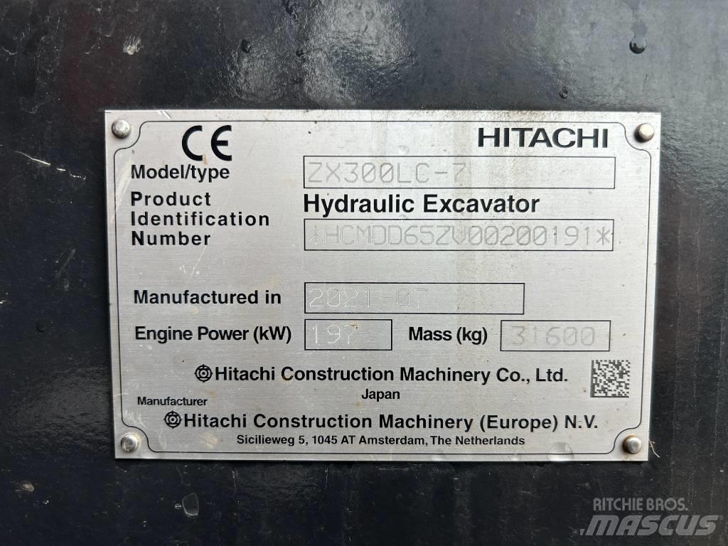 Hitachi ZX300LC-7 Paletli ekskavatörler