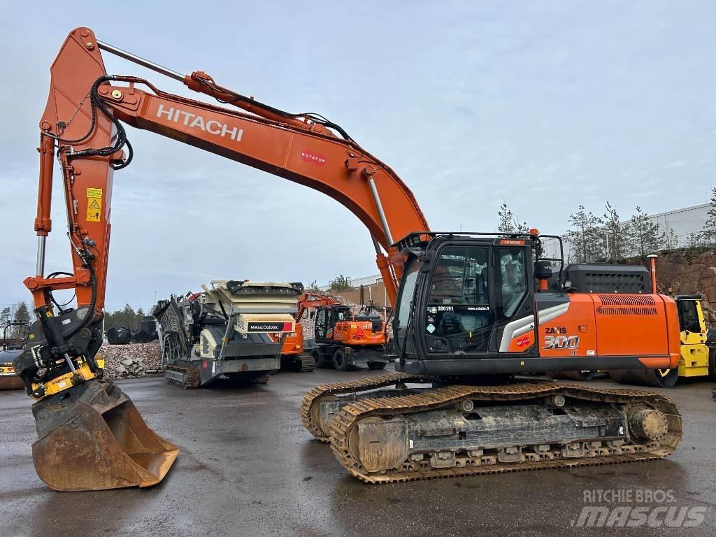 Hitachi ZX300LC-7 Paletli ekskavatörler