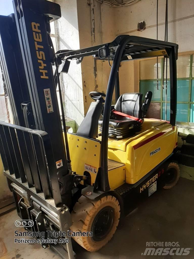Hyster J2.5XN Elektrikli forkliftler