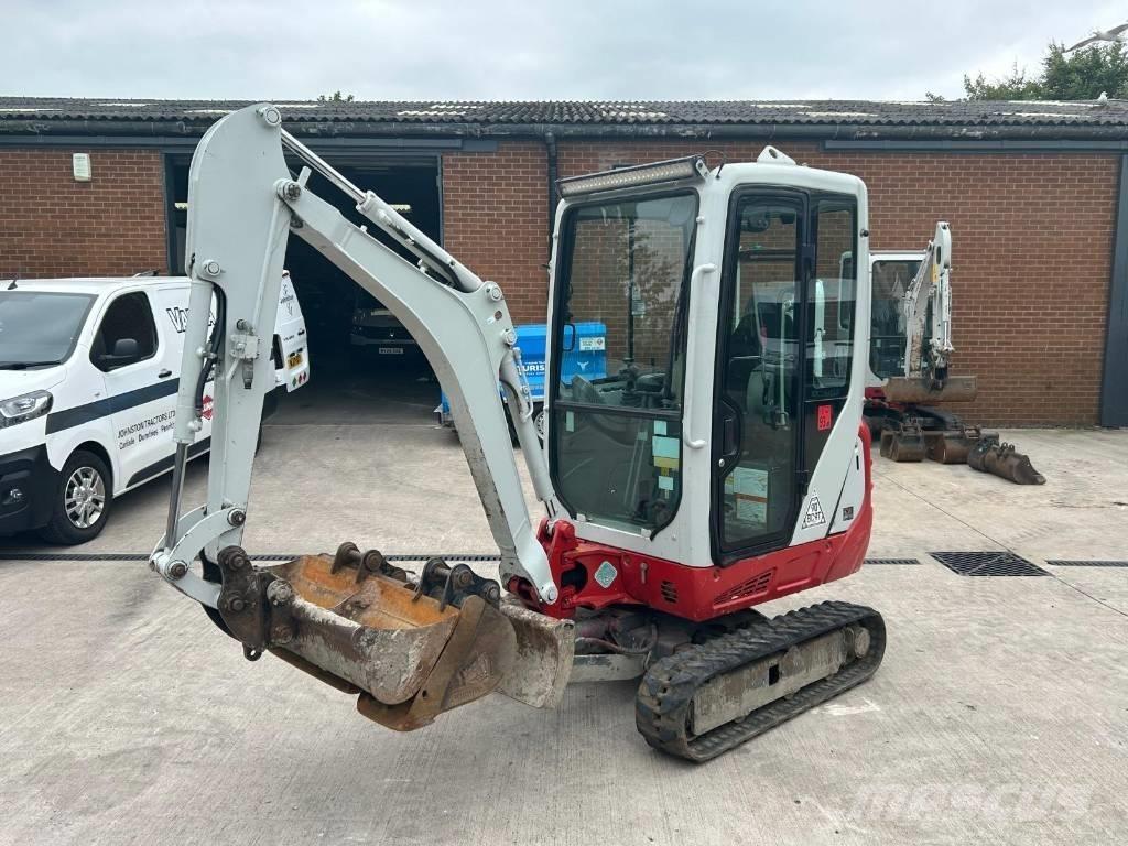 Takeuchi TB 216 Mini ekskavatörler, 7 tona dek