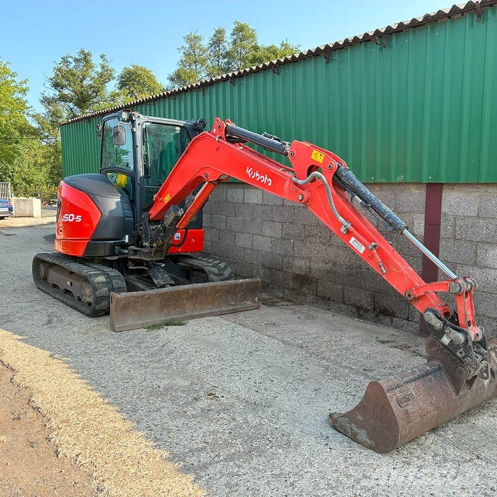 Kubota U 50-5 Mini ekskavatörler, 7 tona dek