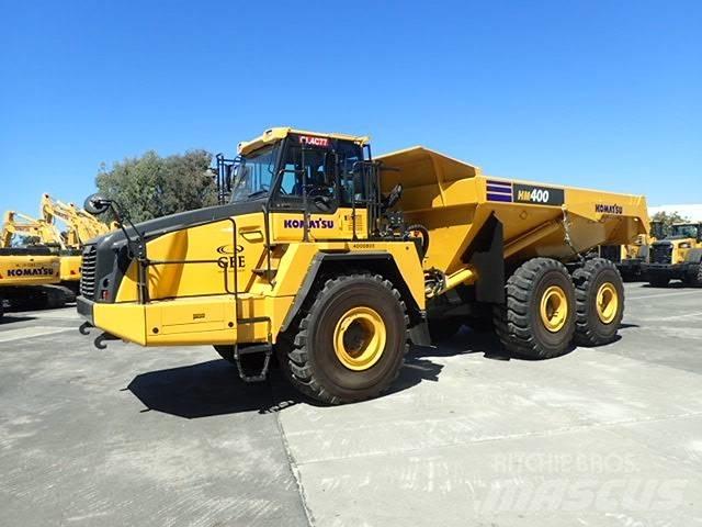 Komatsu HM 400-5 Belden kirma kaya kamyonu