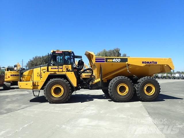 Komatsu HM 400-5 Belden kirma kaya kamyonu