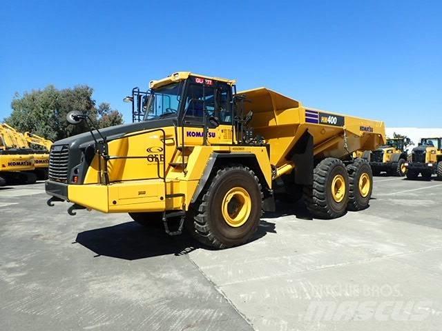 Komatsu HM 400-5 Belden kirma kaya kamyonu