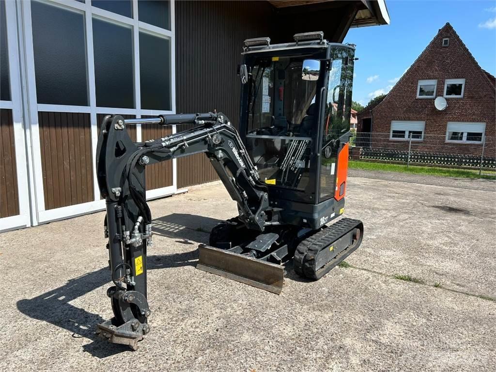 Eurocomach 18ZT Mini ekskavatörler, 7 tona dek